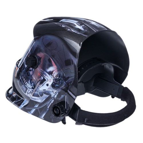 Solar Auto Darkening Welding Grinding Helmet Cap Welder Protective Mask w//3 Lens