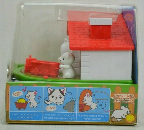 NEW Cat and Mouse Coin Bank Sutakora Moving Money Box Gift