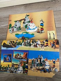 LEGO instruction booklet Boulder Cliff Canyon Western Indians set 6748