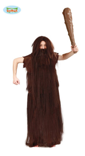GUIRCA Costume vestito cavernicolo primitivo carnevale uomo adulto 110 80553