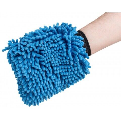 Microfibre Glove Mitt Car Detailing Care Cleaning Hand Drying Valet Large Bulk 