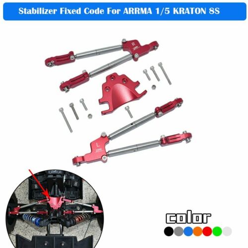 Rear Tie Rod Lever Stabilizer Fixed Code for ARRMA 1//5 KRATON 8S ARA110002T1