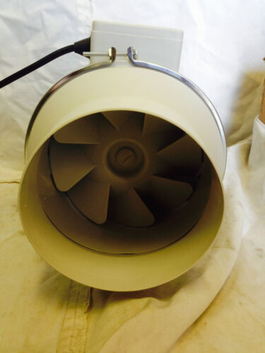 100mm Hydroponics Ventilation HyFlo Fan 2 Speed 4 Inch 
