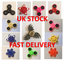 Bangers doigt Spinner main Focus Ultimate SPIN ACIER EDC portant stress jouets UK