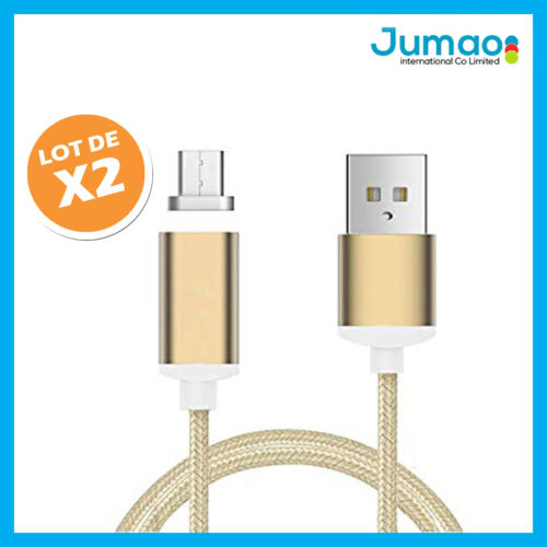 Cable de charge Micro USB magnétique pour Samsung Galaxy Tab E/ Tab A6/T ab S2 