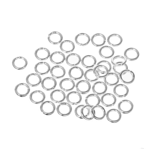 5mm Open Jump Rings 11 Colors Available Single Loop High Quality! 