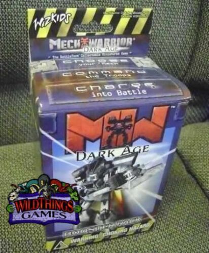 MECHWARRIOR x1 BOOSTER PACK Dark Age FACTORY SEALED 2002 ~BATTLETECH COLLECTABLE