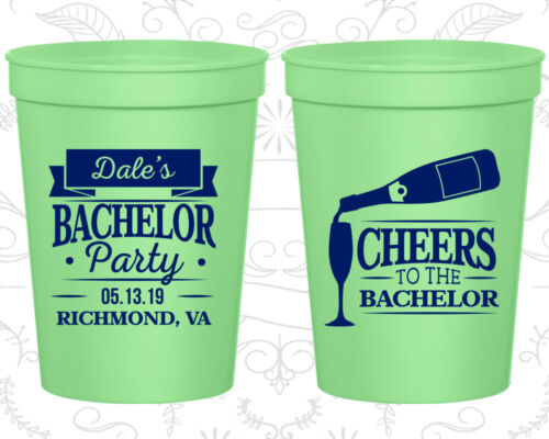 Bachelor Party Cups Cup Favor 40072 Cheers