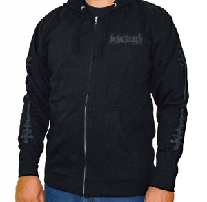 Men/'s Zip-Up Hoodie BEHEMOTH Ceremonial
