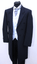 BOYS NAVY HERRINGBONE FROCK COAT 100/% WOOL WEDDING DRESS SUIT MJ-129 MENS