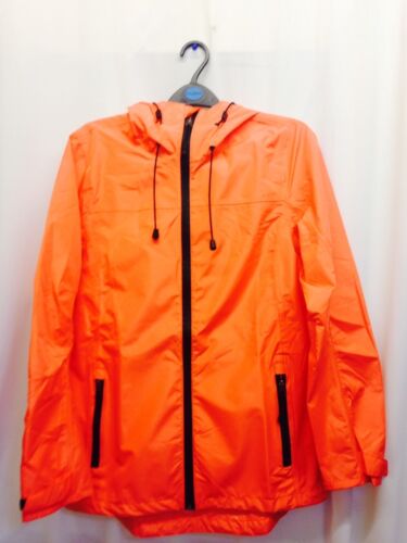 Womens Lady Hiking Walking Jacket Water Stain Repellent Hooded Windproof Size 14 