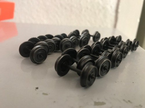Märklin H0 20 x Radsatz 10,0mm Gleichstrom Neu