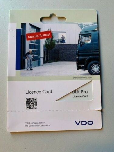 VDO prescripteurs par Licence Carte pour le DTCO 4.0 
