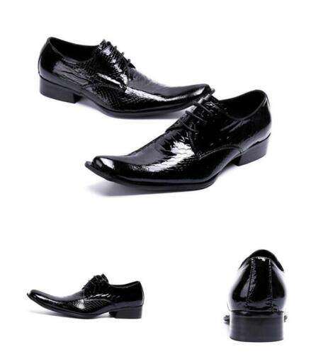 Details about   Stylish Mens Dress Formal Real Leather Business Shoes Oxfords Pointy Toe Party L 
