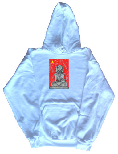 China Gargoyle Graphic Hoodie Sweatshirt 