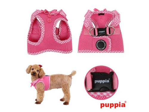 Choose Size Pink Dog Puppy Harness Soft Vest Puppia Vivien