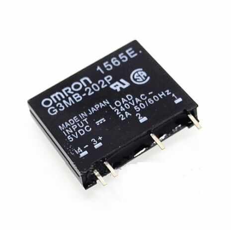 5PCS G3MB-202P DC-AC PCB SSR In 5V DC Out 240V AC 2A Solid State Relay Module