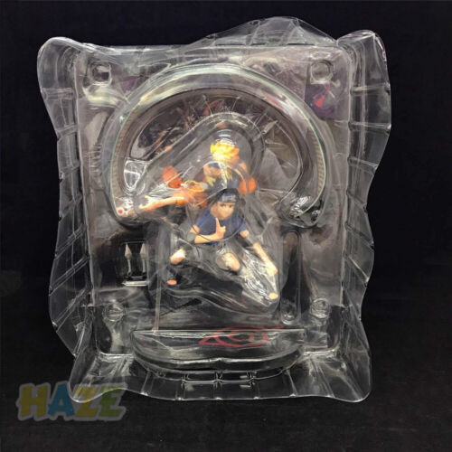 Anime Naruto Uchiha Sasuke Uzumaki Naruto PVC Figure Model With Box