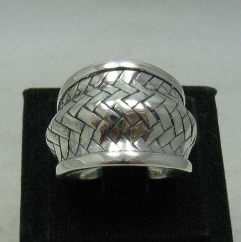 STERLING SILVER RING BAND SOLID 925 HANDMADE NEW ADJUSTABLE SIZE
