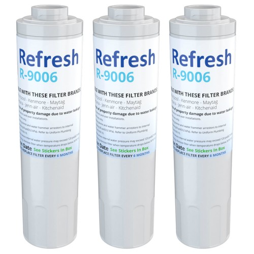3 Pack Fits Maytag PSD262LHEZ Refrigerators Refresh Replacement Water Filter