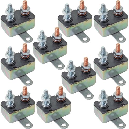 10-PACK AUTO 40 AMP AUTO-RESET CIRCUIT BREAKER 40A ELECTRIC WIRING POWER SWITCH