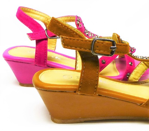 12 Baby /& Toddler Girls/' Fashion Dress Wedge Shoes size 11