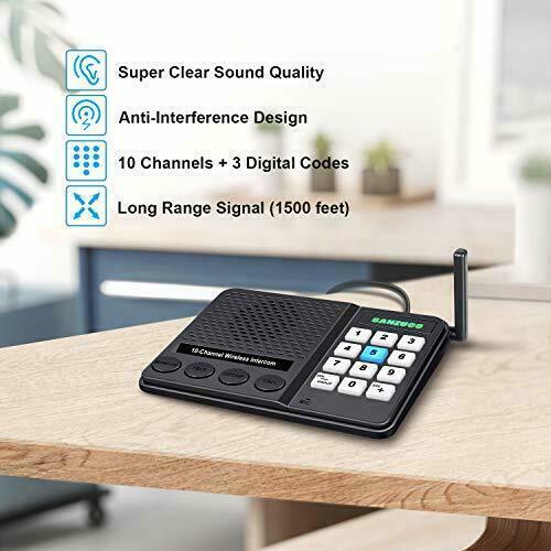 GLCON Long Range 1 Mile Wireless Intercom System Details about  / Intercoms Wireless for Home