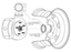 HUB CENTRIC RINGS 70.0 to 66.1 SPIGOT RINGS 70,0 mm - 66,1 mm FREE SHIPPING