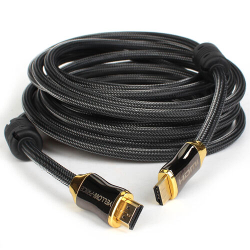 4K 60Hz HDR UHD 4:4:4 - HDCP 2.2 HDMI 2.0 High Speed 18Gbps HDMI Cable 25ft
