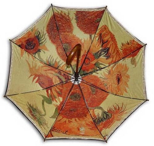 /"Sunflower/"double sewing long size automatic umbrella