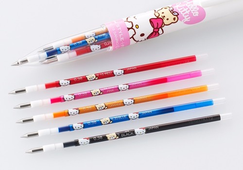 Sanrio x Uni Uni-Ball Hello Kitty UMR-129 Style Fit 0.38mm Rollerball Pen Refill
