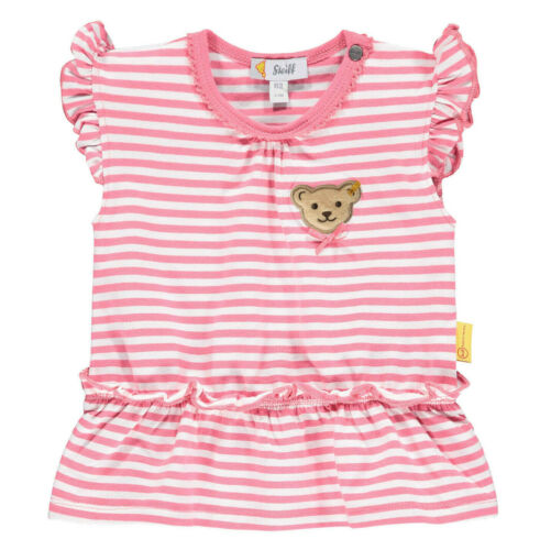 STEIFF® Baby Mädchen T-Shirt Tunika Bär Ringel F//S 62-86 2021 NEU!