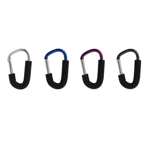 Non-slip Carabiner Stroller Mommy Hook Hanger Stroller Clips Hooks Carabiner