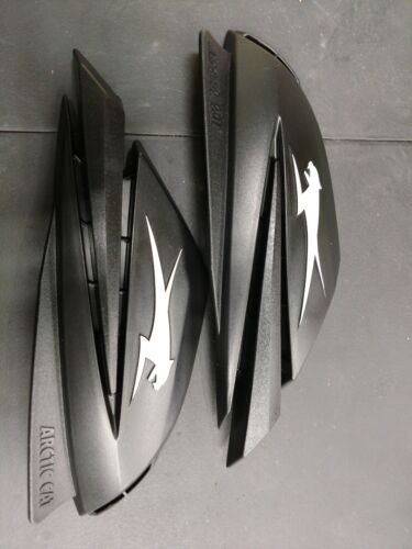 New Arctic Cat SET PAIR HAND BLACK AND WHITE HAND GUARDS 4639-806 GUARDS BM 