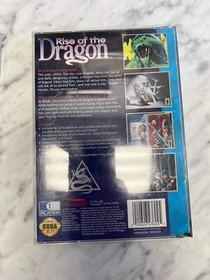 Rise of the Dragon Sega CD Case and Manual ONLY no game CMO101024