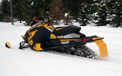 X-RS Snowmobile Snow Flap_ PLAIN WHITE SNOW FLAP 2013 Ski Doo Renegade X 