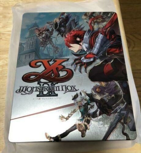 Ys IX Monstrum NOX Steelbook Case PS4 Geo Limited