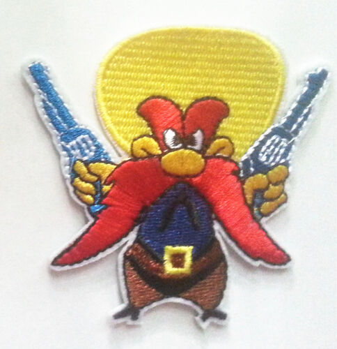 Looney Tunes Yosemite Sam with Guns Figure Embroidered iron on PATCH/Applique 