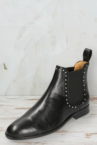 37 MELVIN /& HAMILTON Damen Susan 37 Chelsea Boots Schwarz Gr
