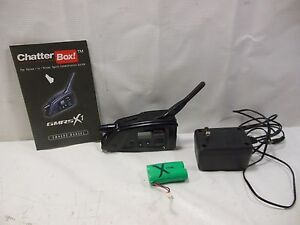 Chatterbox GMRS-X1 Intercom Communicator + Manual Battery Pack