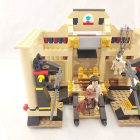 Lego Indiana Jones and the Lost Tomb Set 7621 Complete with 3 Minifigs