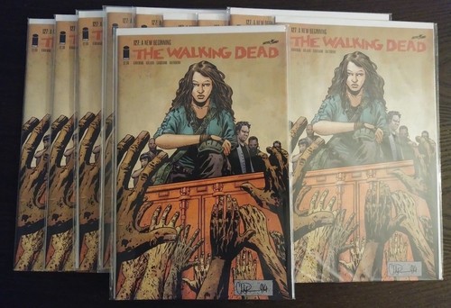 THE WALKING DEAD #127 NM 1st Print First Appearance MAGNA LOT OF 10 HOT KEY