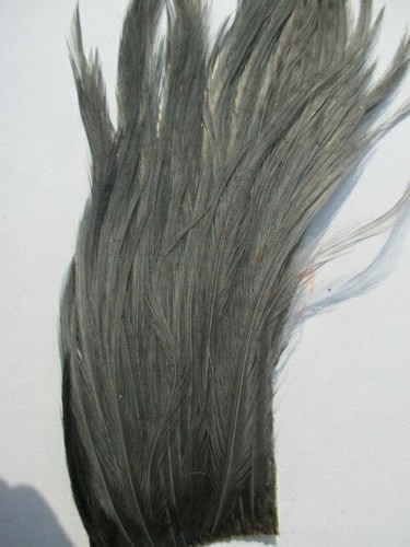 metz cape neck feathers blue dun streamer buggar salmon lures quarter