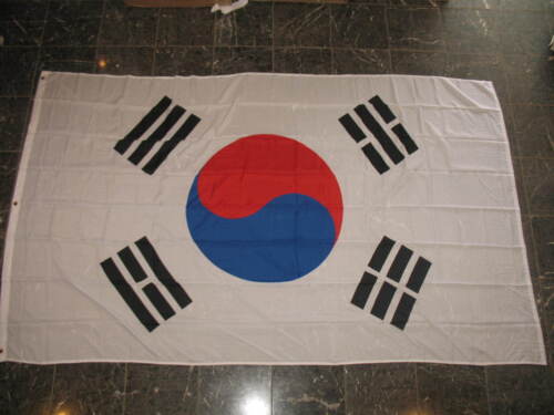 150D Super Polyester Banner 5'x8' South Korea Korean Flag Super-Poly 5x8 foot 