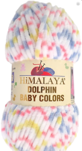 Dolphin Baby Colors Super Bulky yarn by Himalaya 3.53 oz/100g #80417 