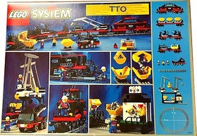 Lego 4565 Freight and Crane Railway set *RARE* 9 VOLT NEW IN BOX  B20
