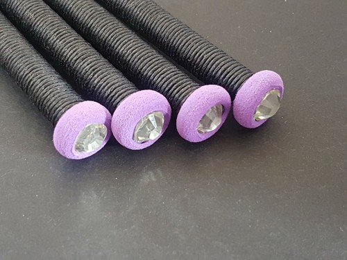 5D Diamond Painting round drill pen with decorative diamond on end x 2
