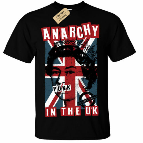 Enfants Garçons Filles Anarchy in the UK Punk Rock Rotten T-Shirt Pistols