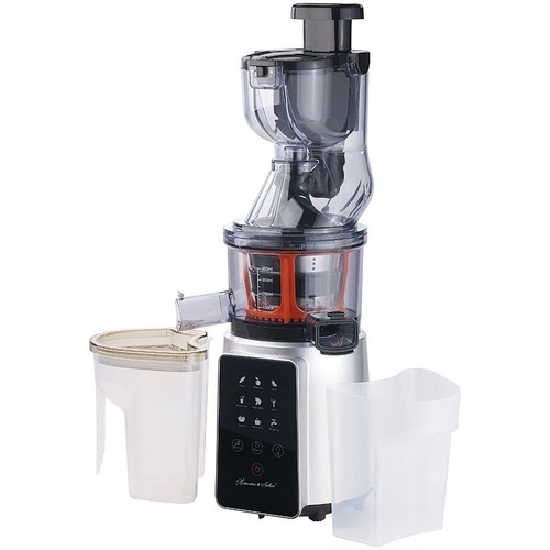 8 Progr. Digitaler Slow Juicer /& Kaltpress-Entsafter f ganze Früchte