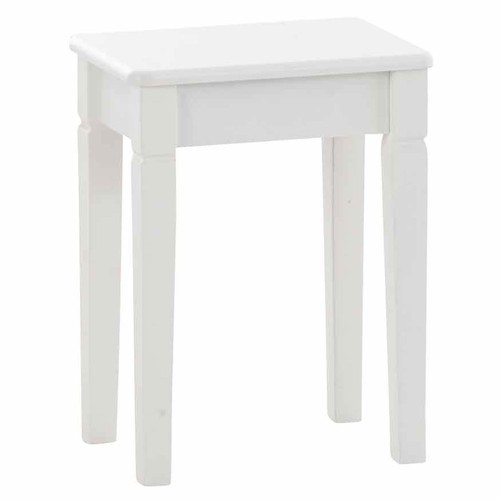 Sitzhocker Lelia Holzhocker Fußhocker Schminkhocker Beistelltisch Holzschemel